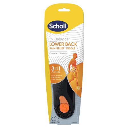 Scholl In Balance Lower Back Orthotic Insole Large