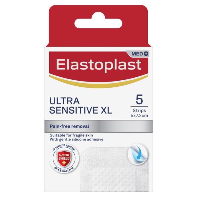 Elastoplast Silicone Soft Extra Large Pack of 5