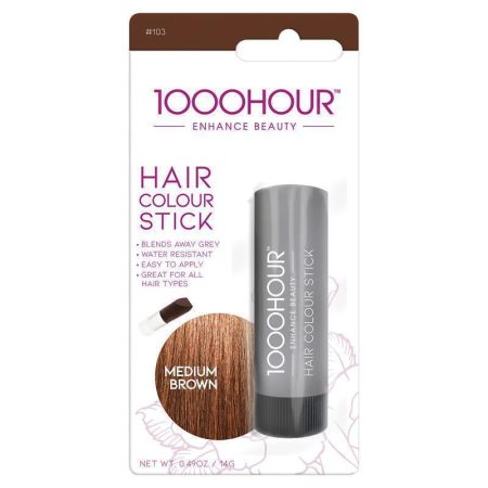 1000 Hour Hair Colour Stick Medium Brown