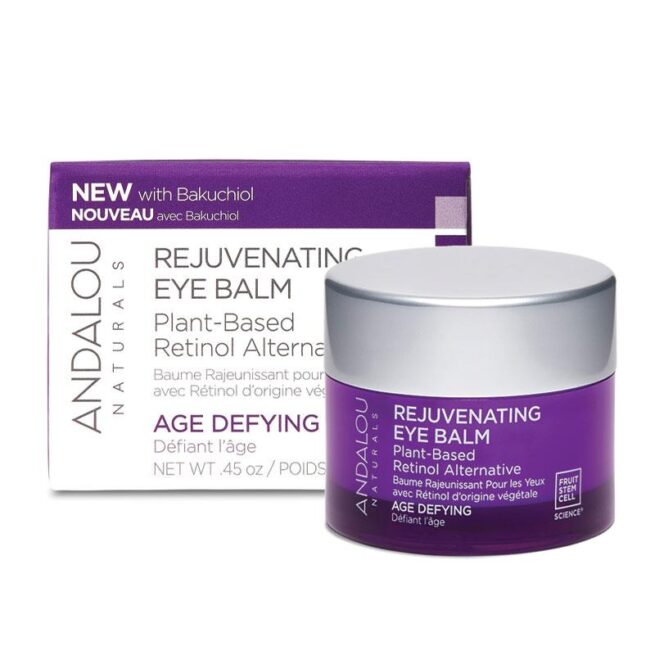 Andalou Age Defying Rejuvenating Plant Based Retinol Alternative Eye Balm 13mL