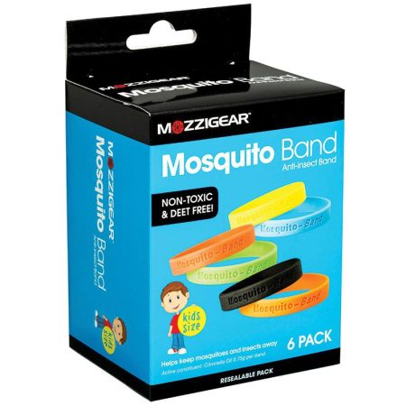Mozzigear Mosquito Band Kids Pack of 6