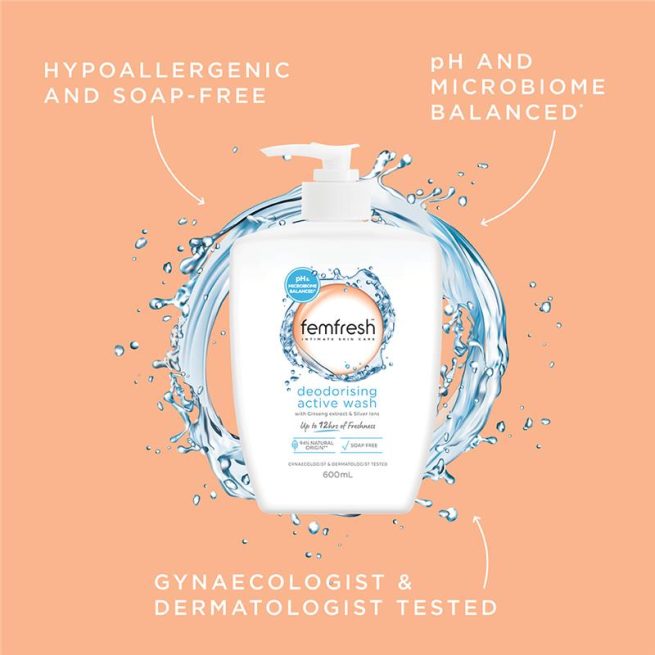 Femfresh Deodorising Wash 600mL