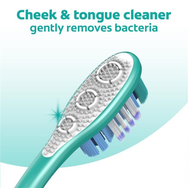 Colgate 360 Whole Mouth Clean Compact Head Toothbrush Soft 2pk