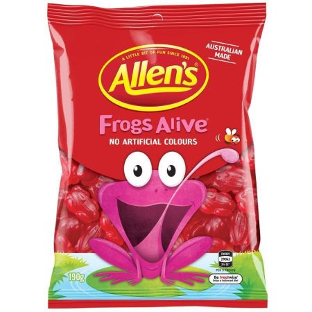 Allens Frogs Alive 190g