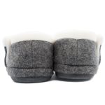 Archline Slippers Closed Back Arch Support Comfort Grey Marl Size 39
