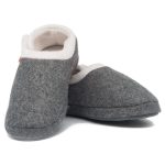Archline Slippers Closed Back Arch Support Comfort Grey Marl Size 39