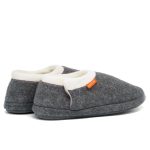 Archline Slippers Closed Back Arch Support Comfort Grey Marl Size 39