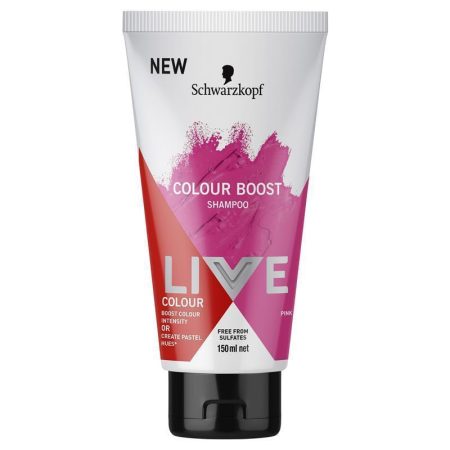 Schwarzkopf LIVE Colour Colour Boost Shampoo Pink 150mL
