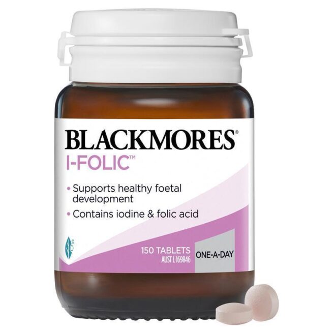 Blackmores I-Folic Preconception and Pregnancy Vitamin 150 Tablets