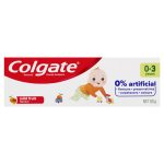 Colgate Kids Anticavity Fluoride Toothpaste 0-3 Years Mild Fruit Flavour 80g