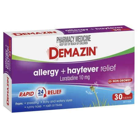 Demazin Allergy Plus Hayfever Relief Non-Drowsy 30 Tablets