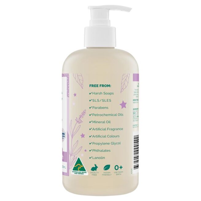 Gaia Natural Baby Sleeptime Bath Wash 500mL