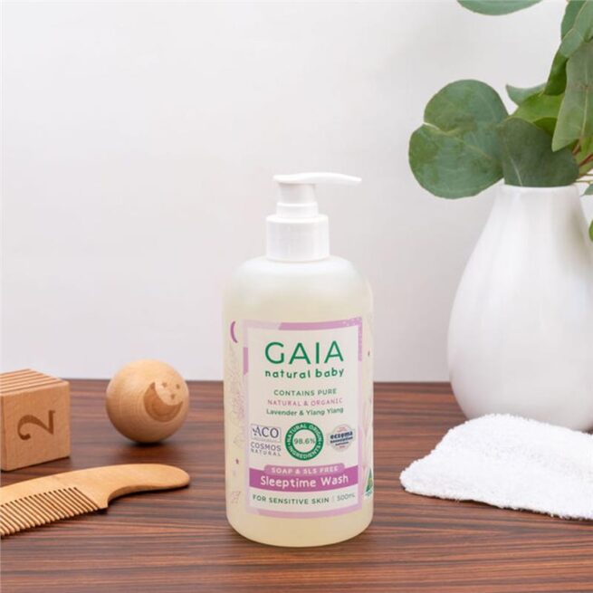 Gaia Natural Baby Sleeptime Bath Wash 500mL