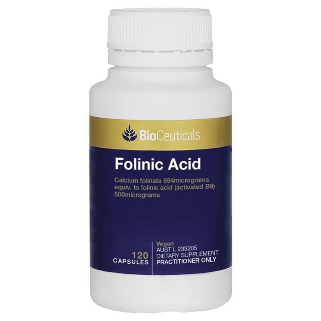 BioCeuticals Folinic Acid 120 Capsules