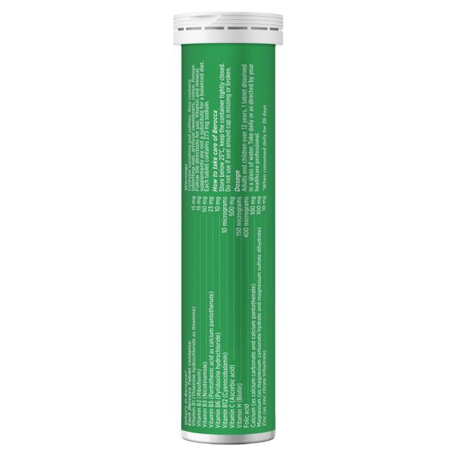 Berocca Energy Vitamin B and C Orange Flavour Effervescent Tablets 60 Pack Exclusive Size
