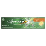 Berocca Energy Vitamin B and C Orange Flavour Effervescent Tablets 60 Pack Exclusive Size
