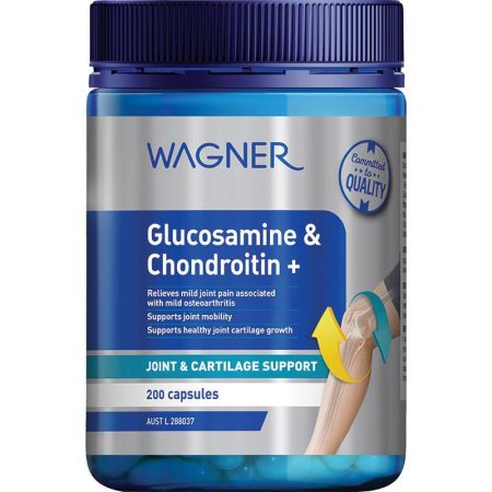 Wagner Glucosamine and Chondroitin plus 200 Capsules