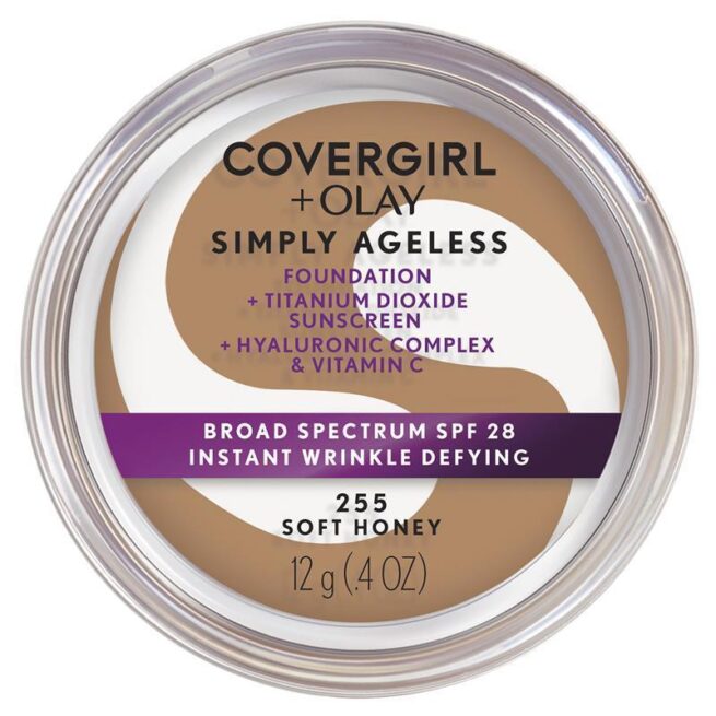 Covergirl Simply Ageless Instant Wrinkle Defying Foundation 255 Soft Honey 12g