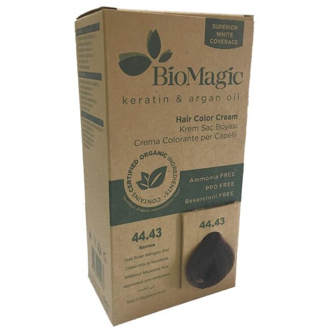 Bio Magic Hair Colour Deep Brown Mahogany Gold 44/43