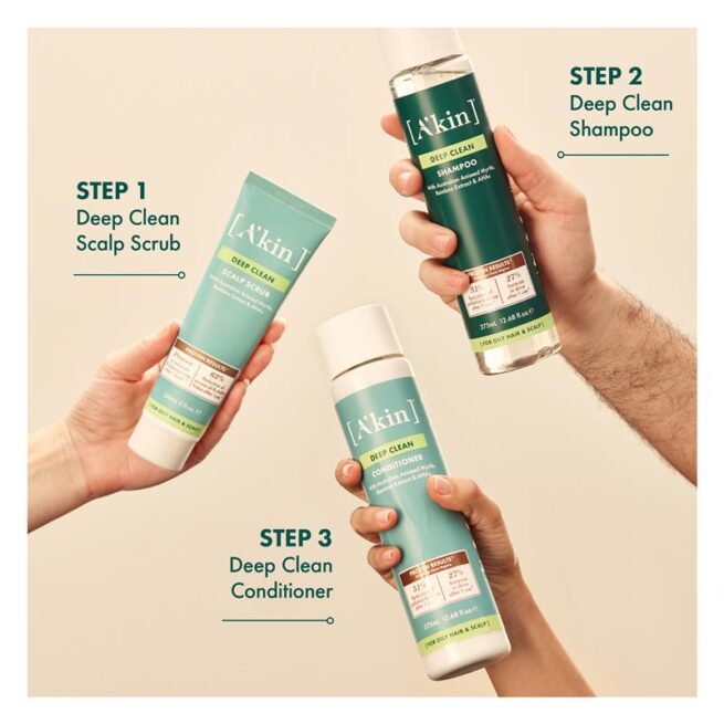 A'kin Deep Clean Conditioner 375mL