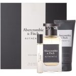 Abercrombie and Fitch Authentic for Him Eau De Toilette 100mL 3 Piece Set