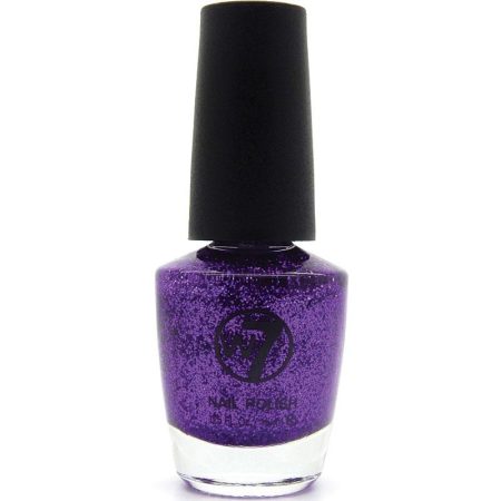 W7 Nail Enamel 04 Purple Dazzle