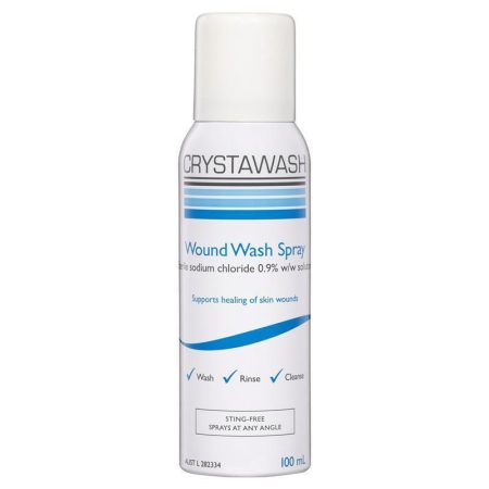 Crystawash Wound Wash Spray 100mL