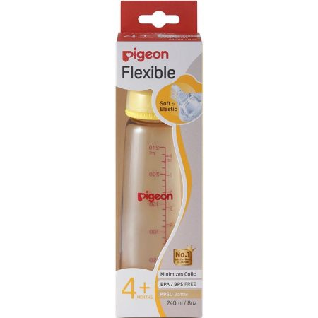 Pigeon Flexible Peristaltic PPSU Bottle 240mL