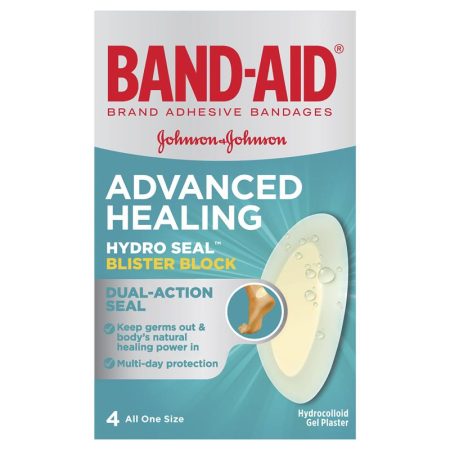 Band-Aid Advanced Healing Hydro Seal Blister Block Pack of 4