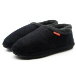Archline Slippers Closed Back Arch Support Comfort Charcoal Marl Size 40