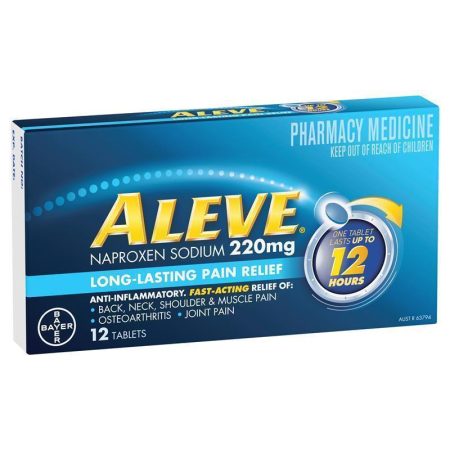 Aleve 12 Hour 220mg 12 Tablets
