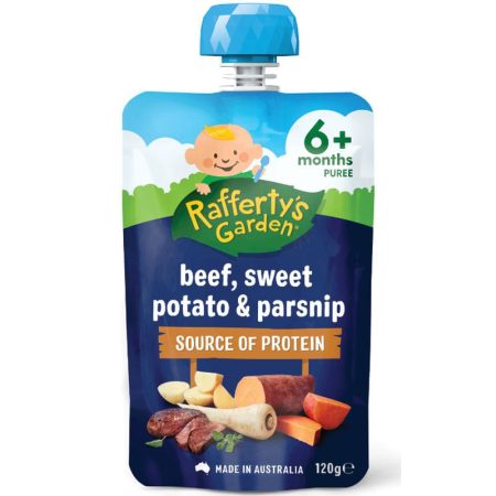 Rafferty's Garden 6+ Months Beef Sweet Potato and Parsnip 120g
