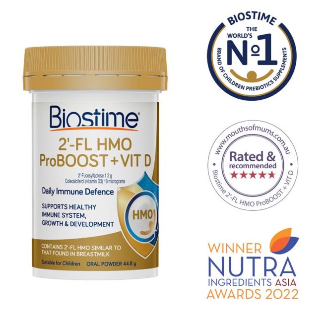 Biostime 2'-FL HMO ProBOOST + VIT D 44.8g