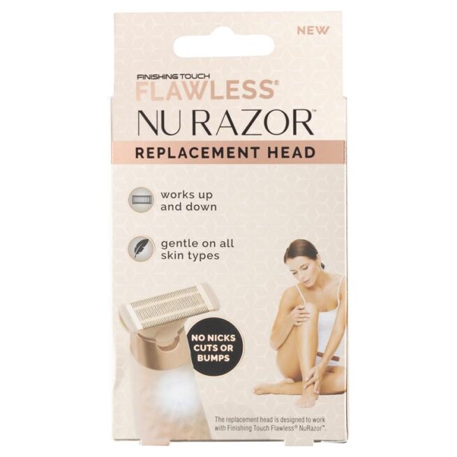 Flawless Finishing Touch Nu Razor Replacement Head 1 Pack