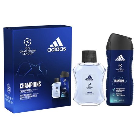 Adidas UEFA Champions League Champions Edition Eau De Toilette 100mL 2 Piece Set