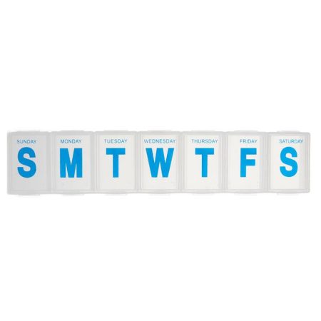 Health and Wellness 7 Day Tablet Organizer Large