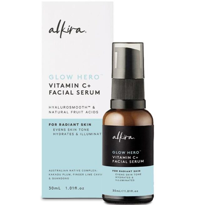 Alkira Glow Hero Vitamin C Facial Serum 30mL