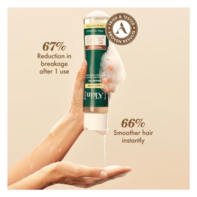 A'kin Daily Shine Shampoo 375mL