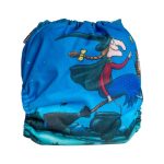 Designer Bums Cloth Nappy Room on the Broom 1PC