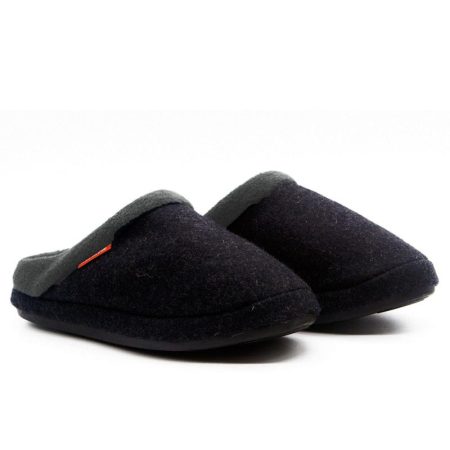 Archline Slippers Slip-On Arch Support Comfort Charcoal Marl Size 40