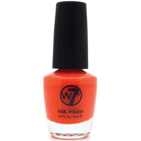 W7 Nail Enamel 84 Orange Flame