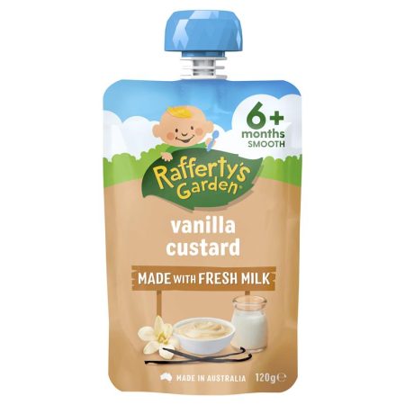 Rafferty's Garden 6+ Months Vanilla Custard 120g