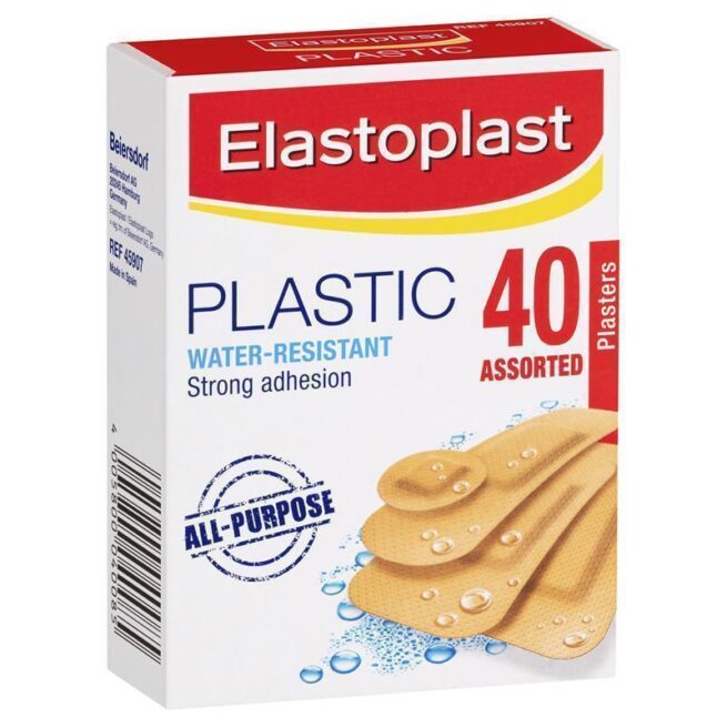 Elastoplast 47082 Plastic 40 Assorted