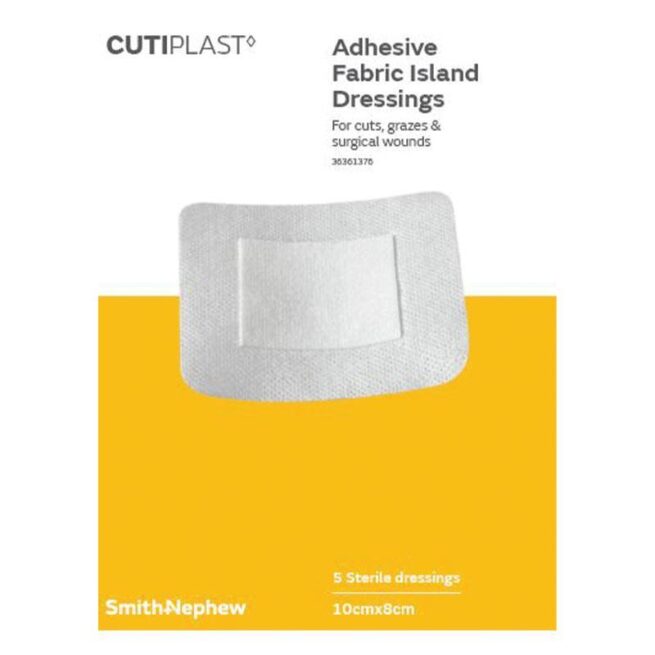 Cutiplast 10cm x 8cm Pack of 5