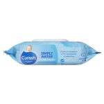 Curash Simply Water Wipes Pack of 80