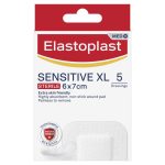 Elastoplast Sensitive Dressing XL 6x7cm 5 Dressings