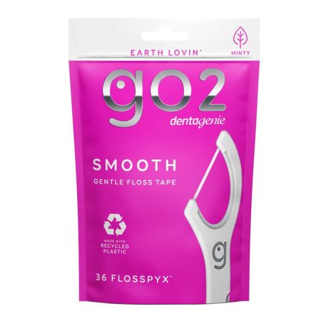 GO2 Dentagenie Smooth Flosspyx Mint Pack of 36