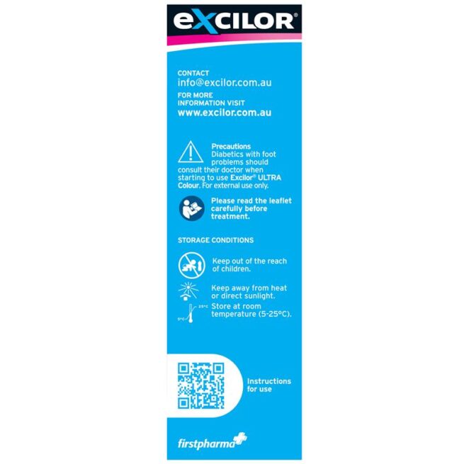 Excilor Ultra Fungal Nail Treatment Colour Red 30mL