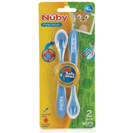 Nuby Hot Safe Spoons Pack of 2