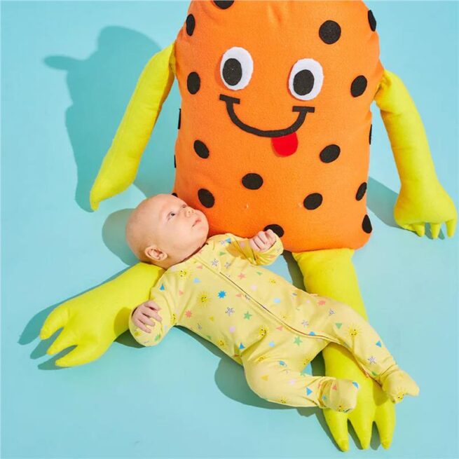 Bambi Mini Co. Wrigglesuit 0-3 Months Elfin Yellow